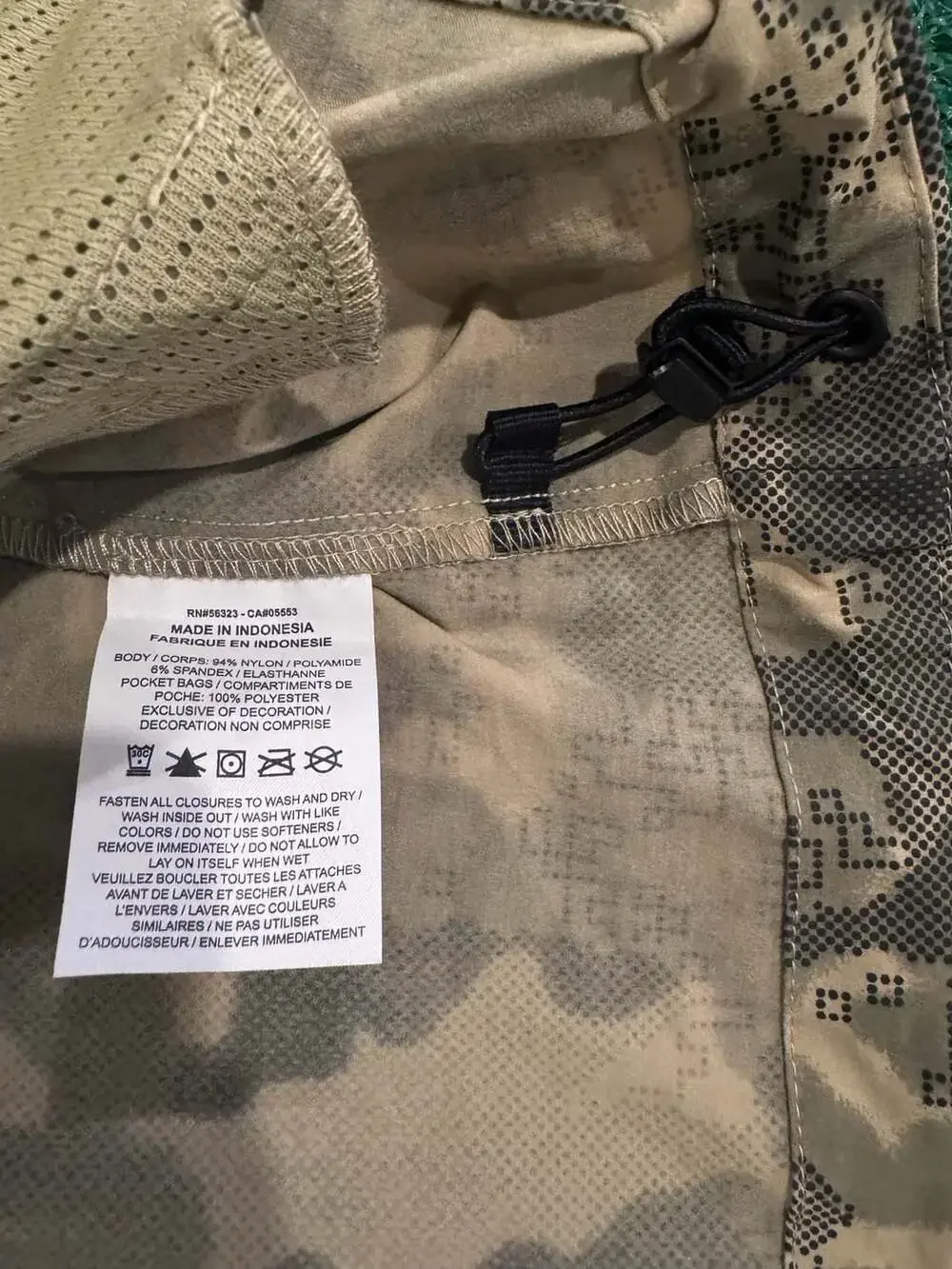 Nike Men's Dri-FIT Woven Camo Windrunner Jacket HV0979-210